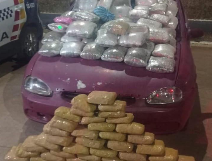 Pol�cia Militar apreende 160 tabletes de maconha, sete armas de fogo e 60 muni��es em C�ceres