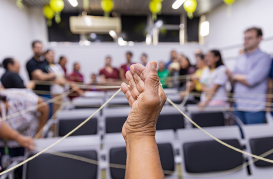 Servidores da sa�de de Cuiab� desenvolvem atividades para preservar sa�de mental