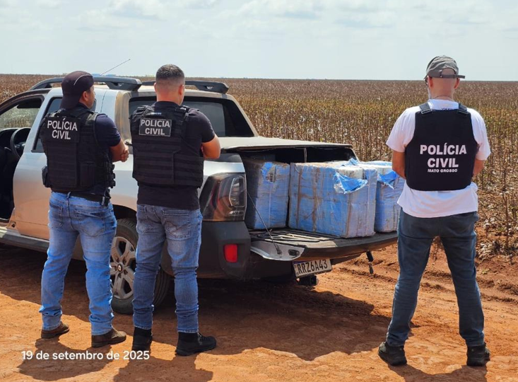 Pol�cia prende homem com 240 tabletes de skank em Campos de J�lio