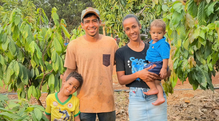 Com apoio da Seaf e REM, stio em Aripuan cultiva mais de mil ps de cacau em apenas um hectare