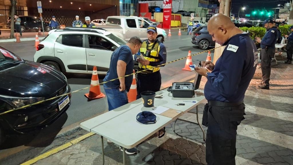 Operao Lei Seca prende mais de 110 pessoas por embriaguez em MT nesse fim de semana