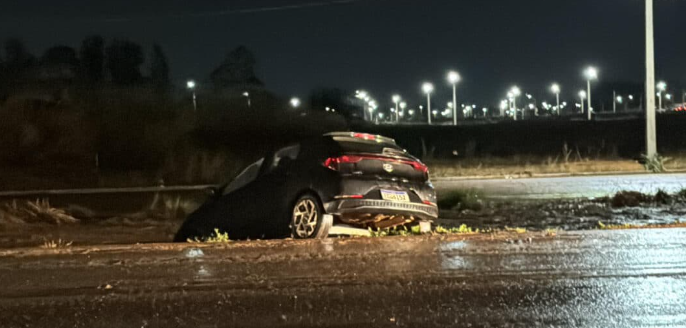 Condutor embriagado foge de batida e sofre acidente na BR-163