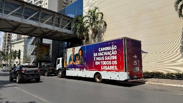 Caminh�o de Imuniza��o da SES estacionar� em pontos estrat�gicos de Cuiab�