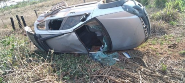 Homem de 37 anos morre em capotamento na MT-410 em Nova Guarita