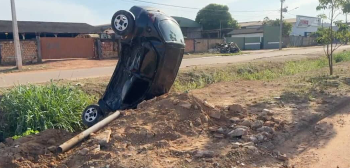 Coliso em cruzamento de Sinop deixa feridos e revela motorista alcoolizado