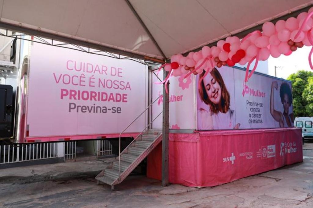 SES promove conscientiza��o sobre a sa�de da mulher no Outubro Rosa