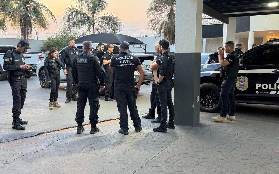 Pol�cia Civil deflagra opera��o contra gerentes de fac��o criminosa em Mirassol D�Oeste