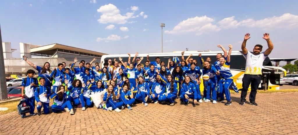 Estudantes de 12 a 14 anos v�o a Minas Gerais representar Mato Grosso nos Jogos Escolares Brasileiros