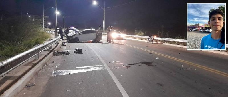 Jovem morre em coliso provocada por motorista embriagada em Vrzea Grande