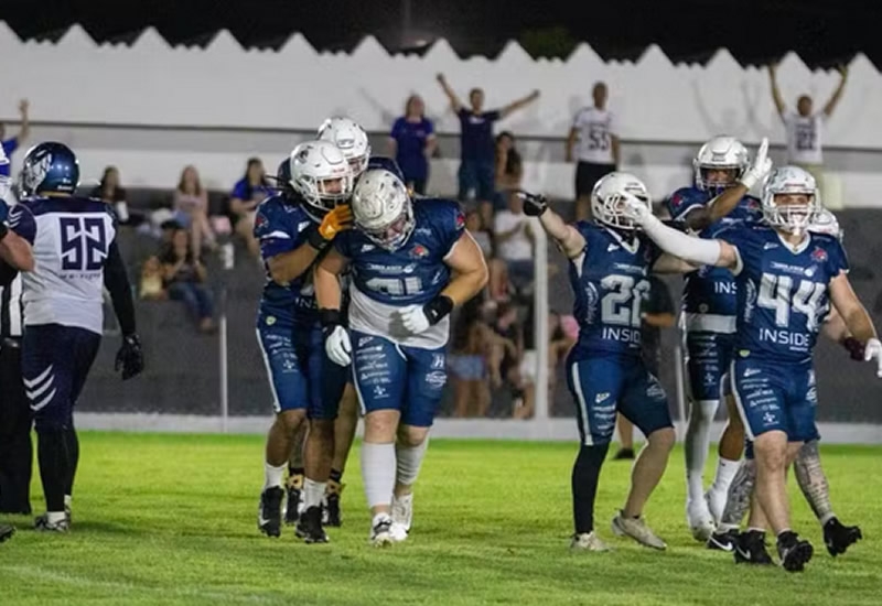 Rondonpolis Hawks fatura bicampeonato do Centro-Oeste da Superliga de Futebol Americano  