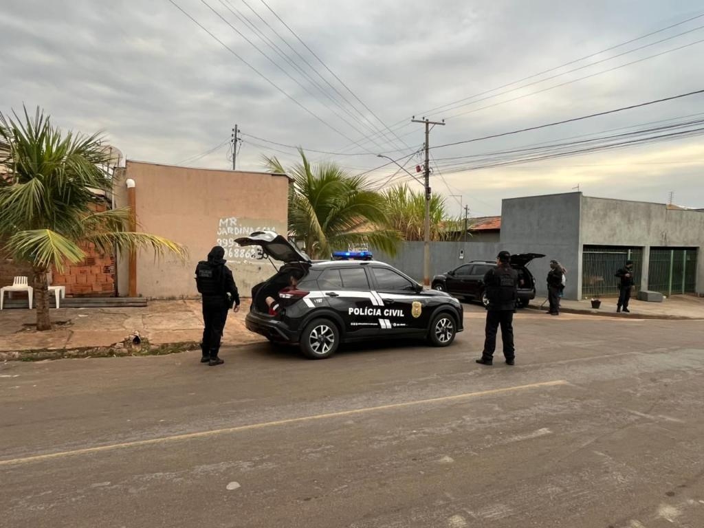 Polcia Civil prende homem durante 2 fase da operao em Rondonpolis