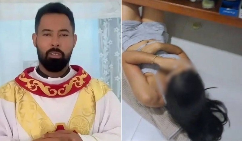 Padre de Nova Maring� se defende ap�s flagra e nega rela��o com mulher dentro da casa paroquial