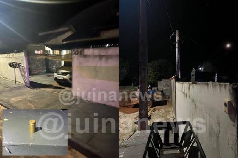 Mulher  baleada dentro de casa durante a madrugada