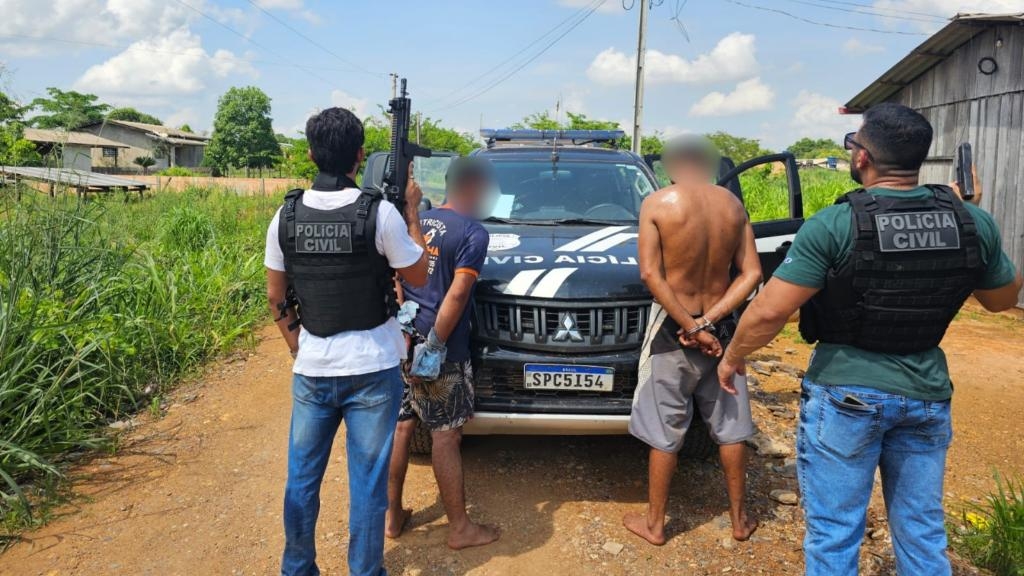 Polcia Civil prende homem por ameaar ex-companheira de morte e amigo por porte ilegal de arma