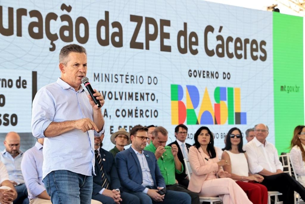 �A ZPE � um marco para a industrializa��o de Mato Grosso�, afirma governador