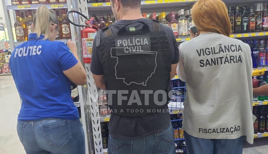For�as de seguran�a intensificam a��es contra adultera��o de bebidas alco�licas em Mato Grosso