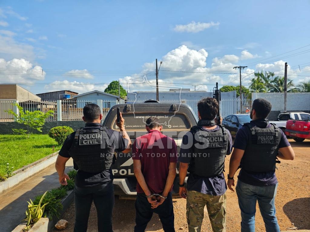 Pol�cia Civil prende autor de furto a resid�ncia e recupera todos os objetos em Aripuan�