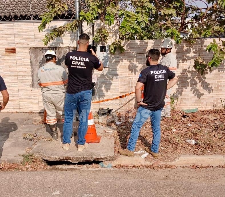 Pol�cia Civil prende gateiro durante Opera��o Energia Limpa em V�rzea Grande