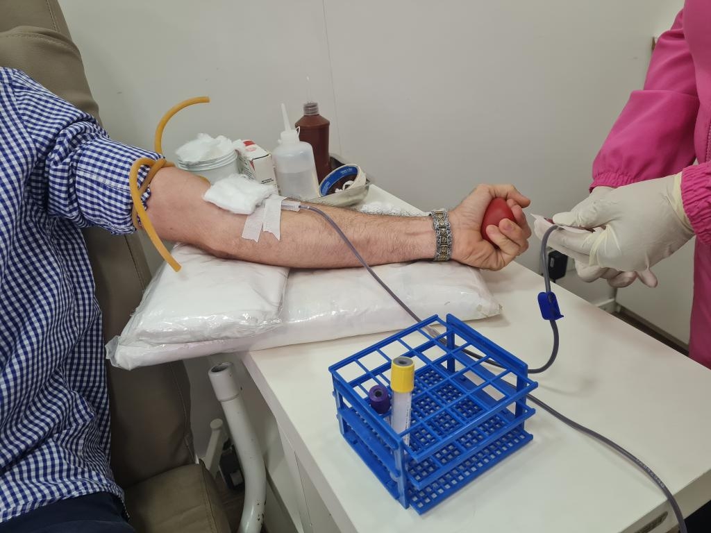 Unidade de retaguarda da COP 30, MT Hemocentro alerta para refor�o dos estoques de sangue