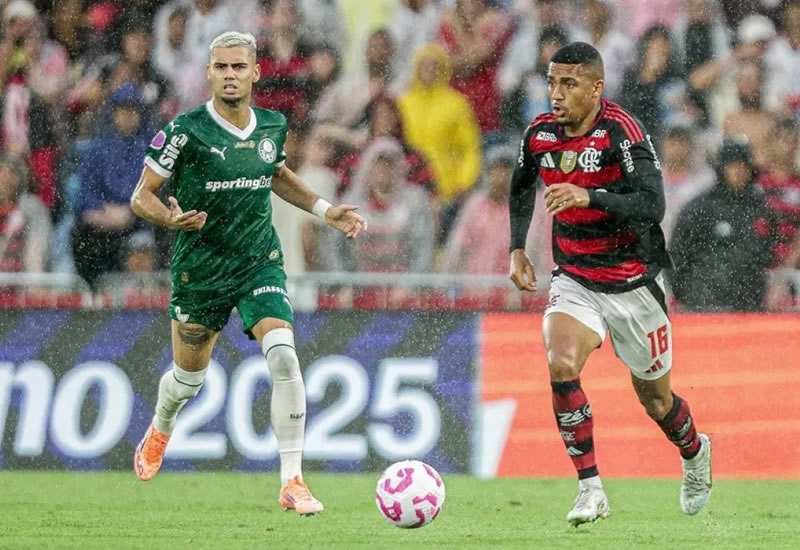 Conmebol confirma quais sero os uniformes de Flamengo e Palmeiras na final da Libertadores 
