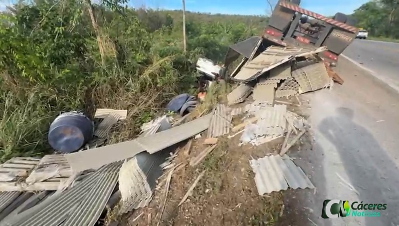 Acidente na BR-070 deixa feridos e mobiliza opera��o de resgate 