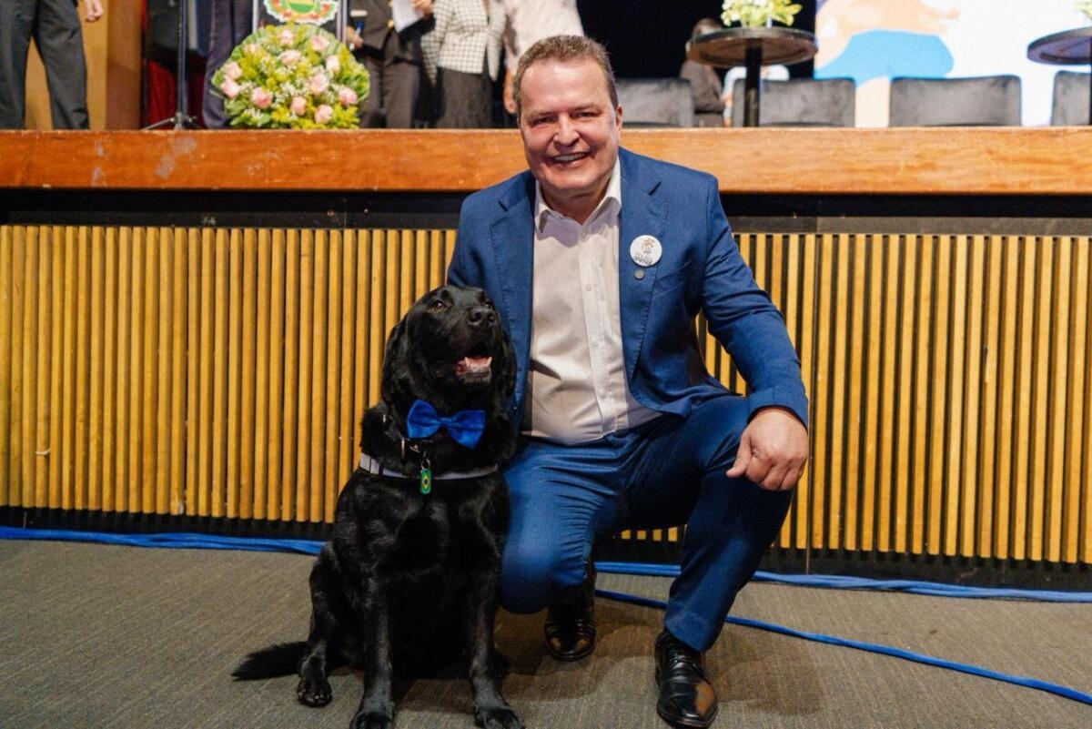 Max Russi anuncia construo do 1 hospital veterinrio pblico de Mato Grosso durante o Summit 2025