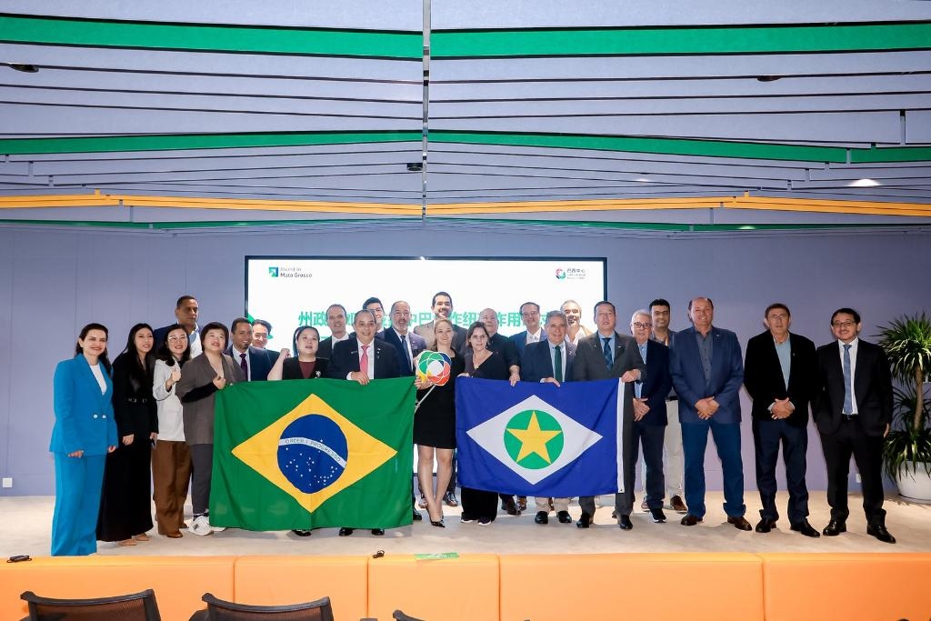 Mato Grosso inaugura escritrio em Xangai para fortalecer relaes comerciais com a China