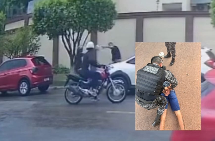 For�a T�tica prende homem por recepta��o, recupera motocicleta e apreende arma de fogo