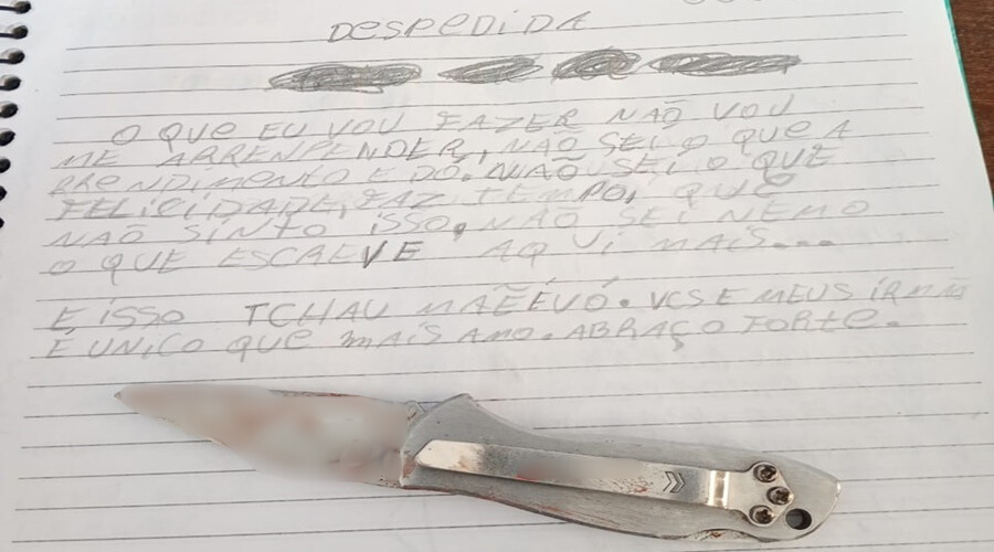 Adolescente que esfaqueou colegas em escola de Rondon�polis segue detido � espera de vaga no sistema socioeducativo (V�deo)