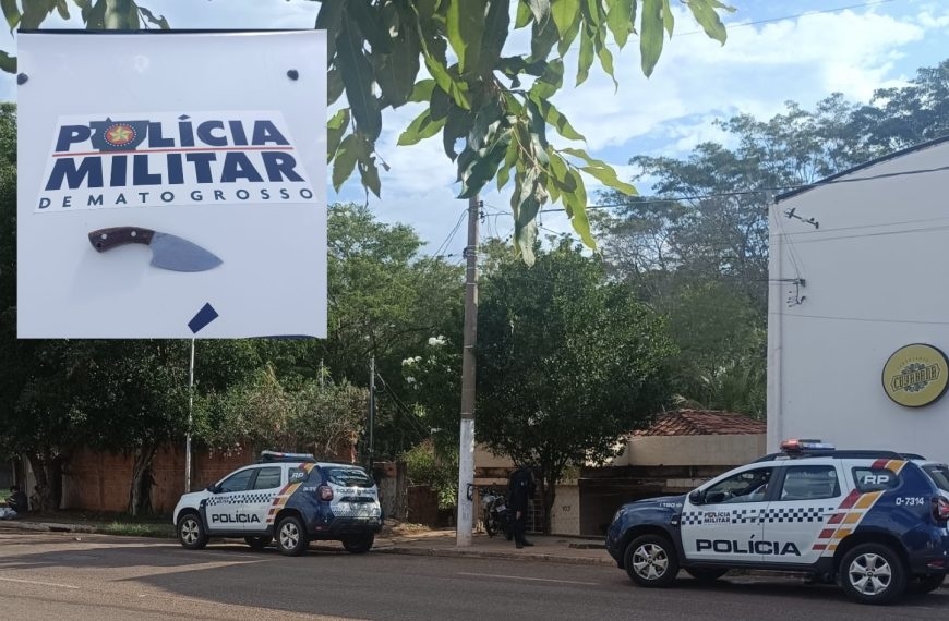 Discuss�o vira viol�ncia: tr�s familiares s�o esfaqueados por sobrinho em Rondon�polis