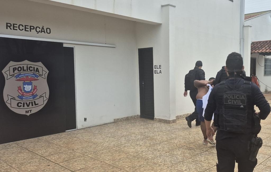 Pol�cia Civil prende tr�s investigados por sequestrar irm�os, torturar e matar um deles em Rondon�polis