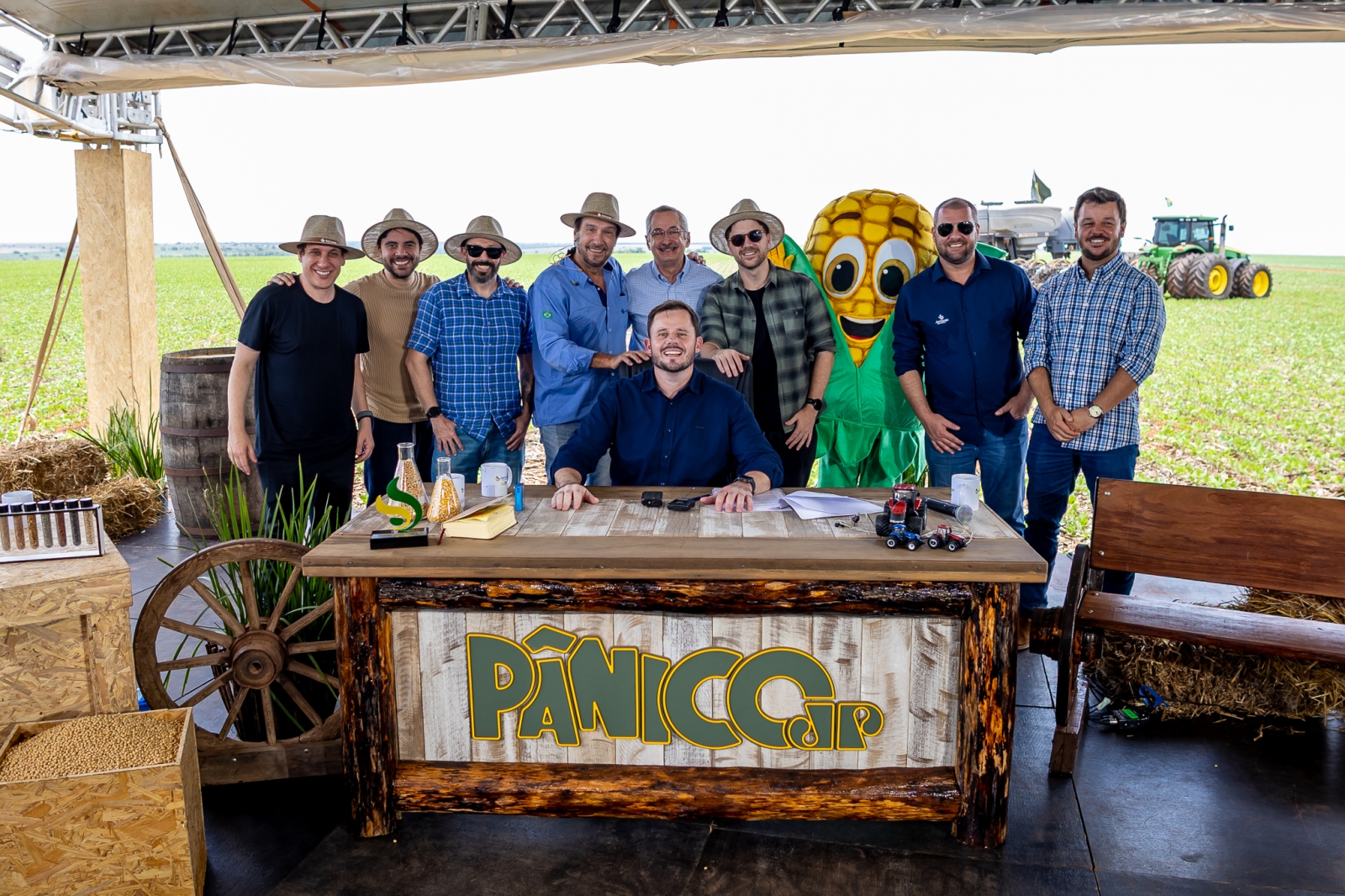 P�nico na Jovem Pan grava programa in�dito em fazenda de Mato Grosso e destaca a sustentabilidade do agro brasileiro