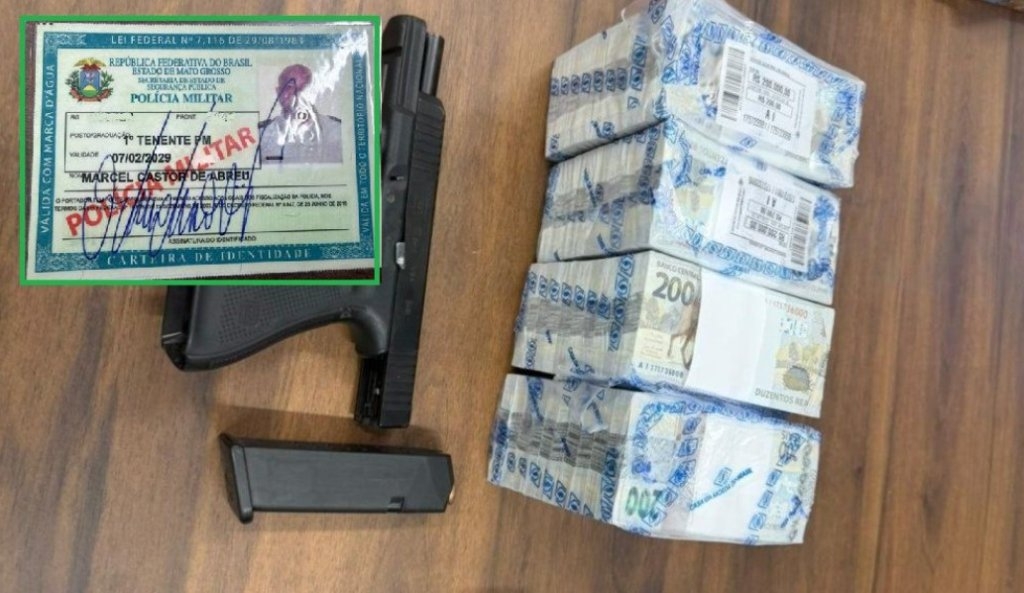 Tenente da PM � preso pela PF com R$ 800 mil em dinheiro vivo em opera��o contra lavagem de dinheiro