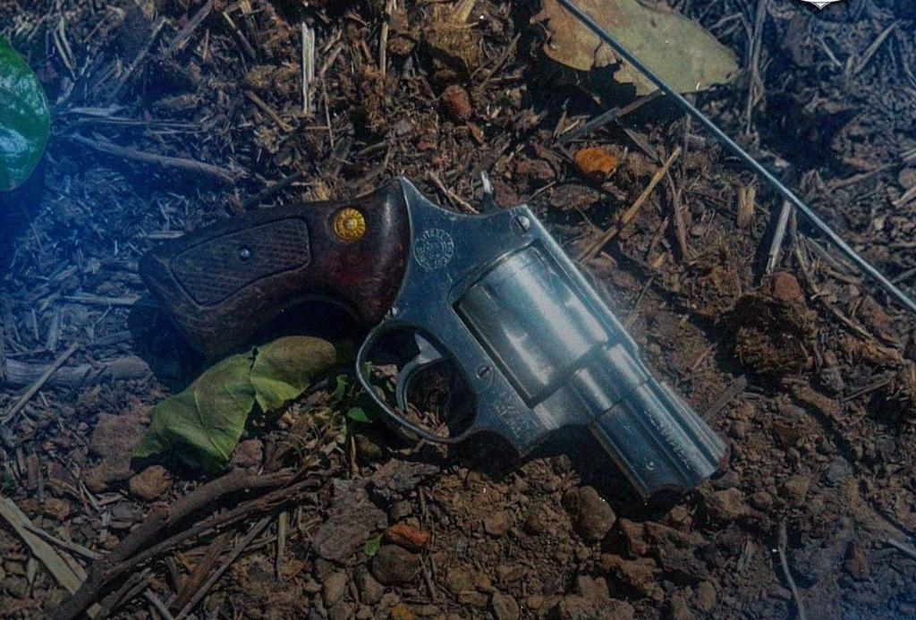 For�a T�tica apreende arma de fogo com foragido da Justi�a em General Carneiro