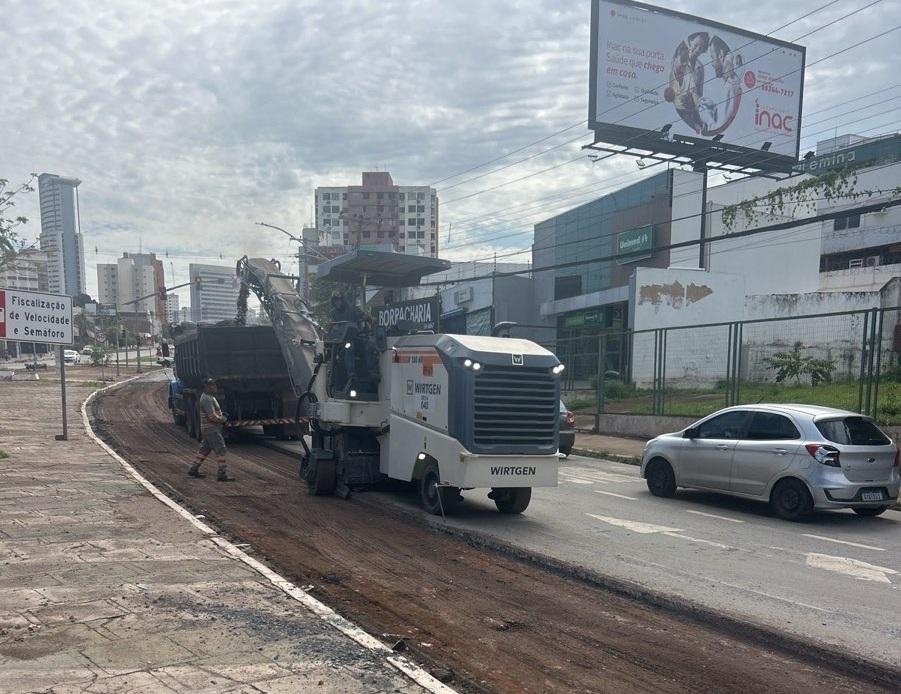 Obras v�o recuperar asfalto de avenidas e melhorar drenagem em Cuiab�