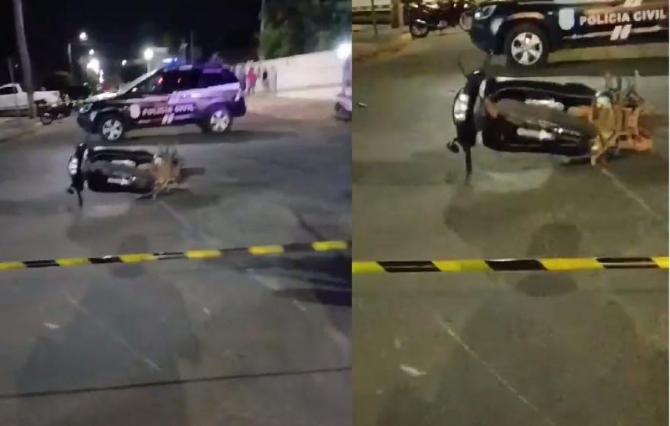 Adolescente de 15 anos morre em acidente envolvendo motoneta e caminh�o