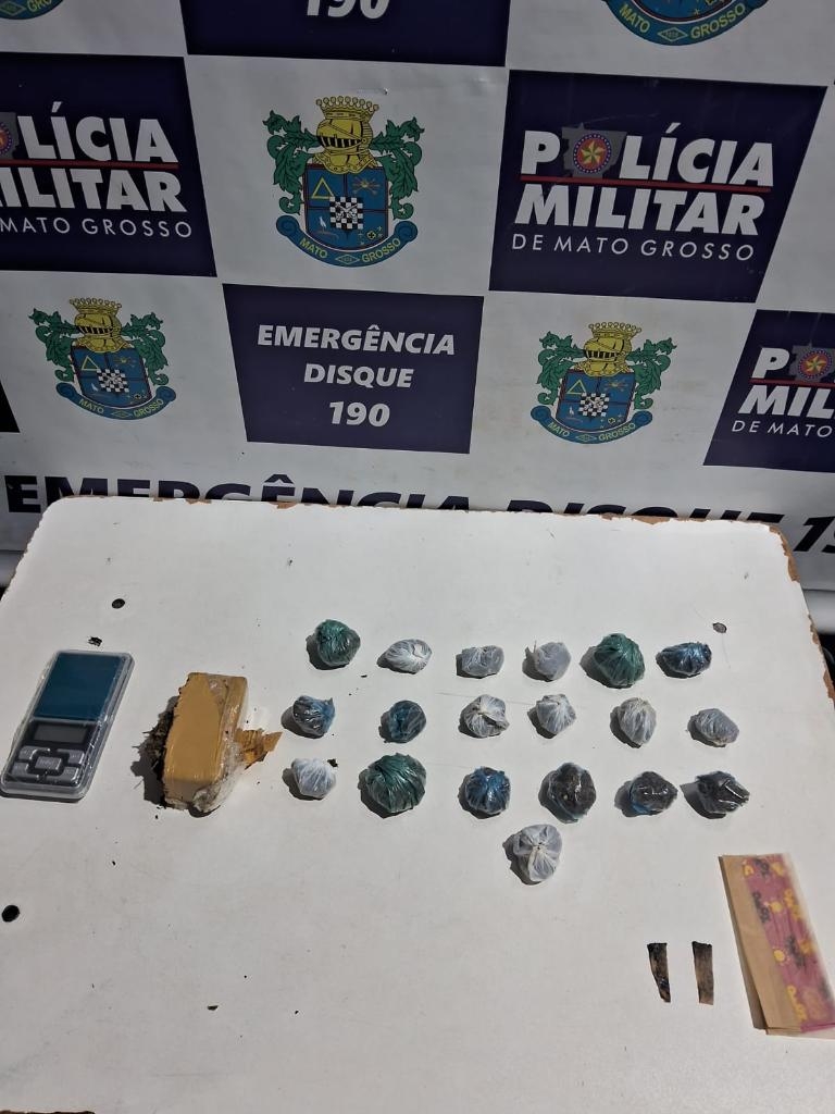 Pol�cia Militar conduz quatro suspeitos ap�s invas�o de resid�ncia em Araputanga