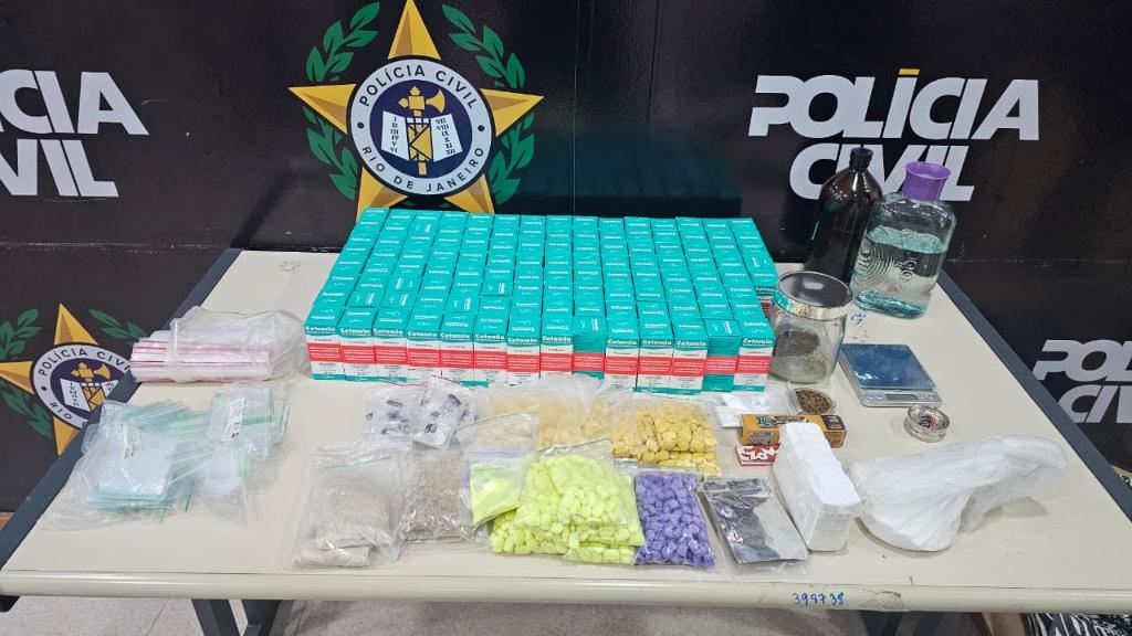 Traficante do Rio de Janeiro alvo de opera��o da Pol�cia Civil de Mato Grosso � preso com grande quantidade de drogas