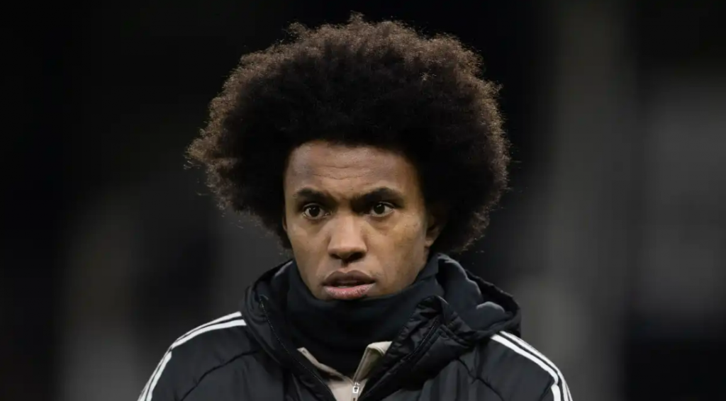 Fulham anuncia sa�da de Willian, ex-Corinthians, que fica sem clube