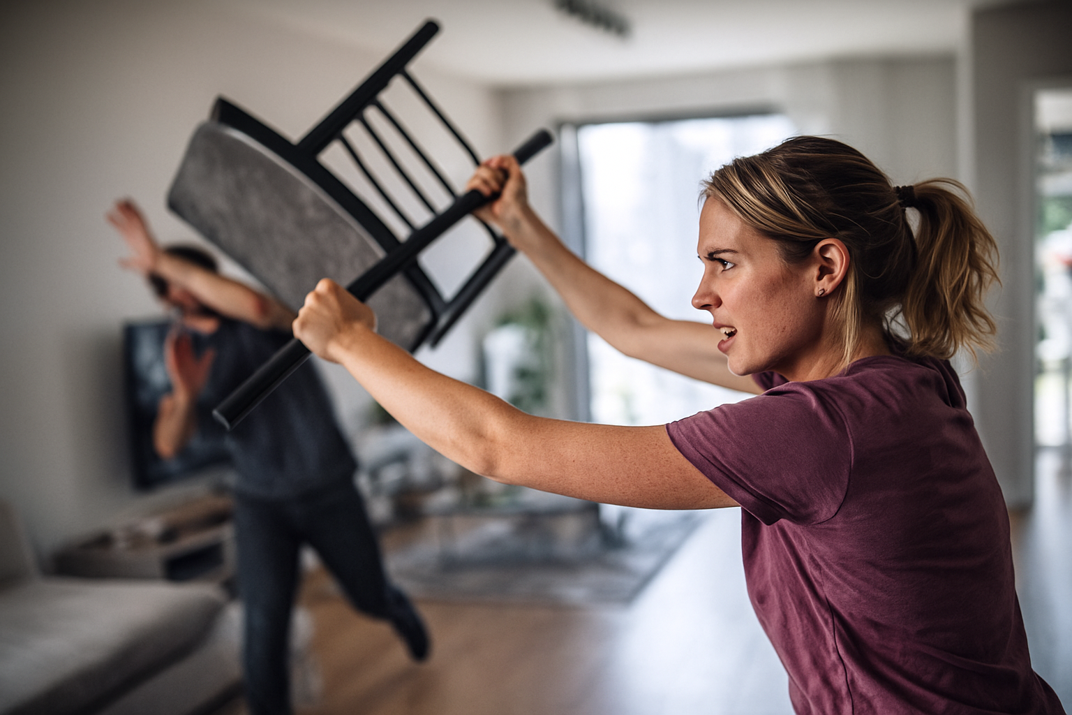 Mulher agride marido ap�s retornar embriagada de festa 