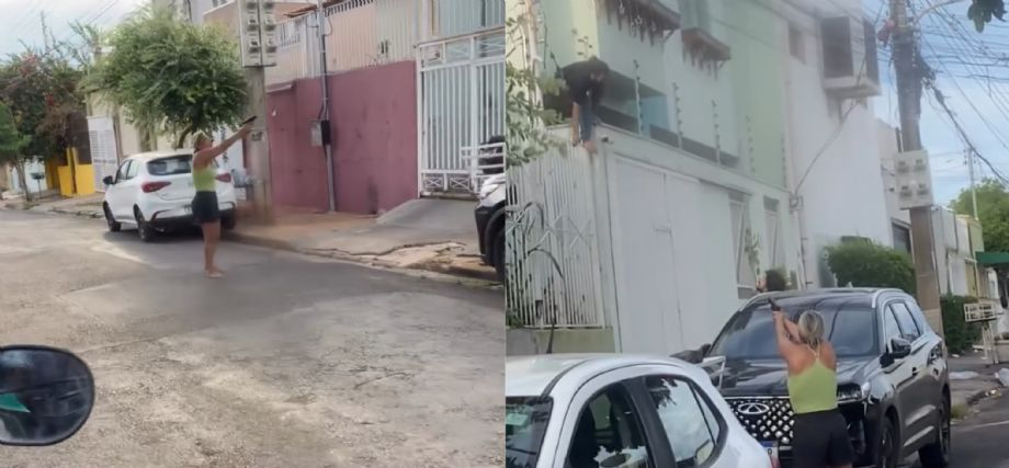 Criminoso � rendido por moradores ap�s ser visto no telhado de resid�ncia em Cuiab�