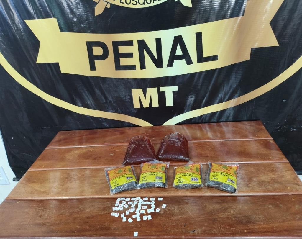 Visitantes s�o detidas com produtos il�citos em unidades de Rondon�polis e Jaciara