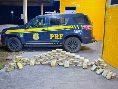 Creta guinchado escondia quase 100 tabletes de drogas e motorista � preso na BR-070
