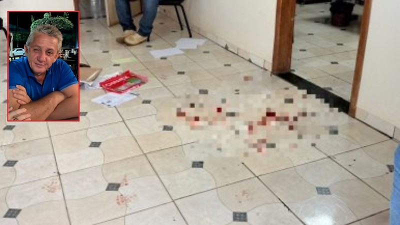 Empres�rio � baleado durante tentativa de assalto em Lucas do Rio Verde