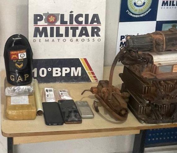 Pol�cia Militar prende homem e recupera m�dulos de caminh�es furtados avaliados em R$ 150 mil