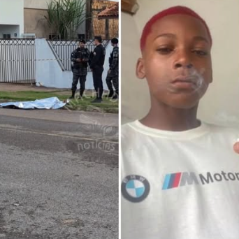 Adolescente de 15 anos � executado a tiros por dupla em motocicleta em Sinop