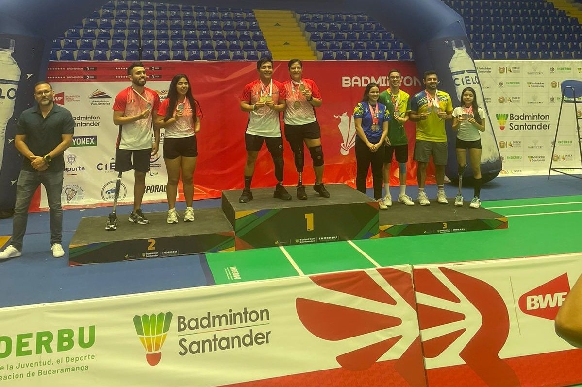 Atleta da Unemat brilha no Sul-Americano e conquista duas medalhas no Parabadminton na Col�mbia