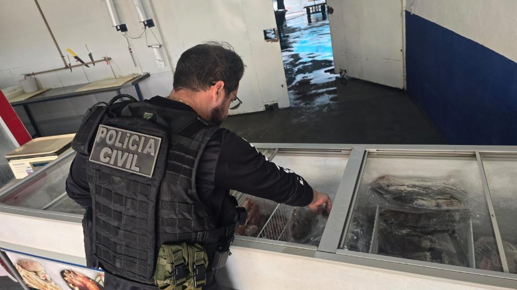 A��o integrada apreende mais de 2 toneladas de pescado irregular em Cuiab�