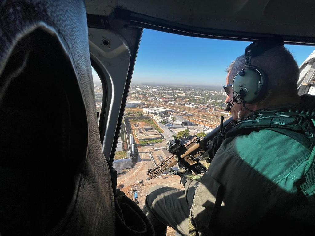 Opera��es a�reas do Ciopaer crescem 46% e refor�am apoio �s for�as policiais de MT