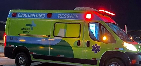 Motociclista perde a vida ap�s batida com carreta na BR-163 em Lucas do Rio Verde